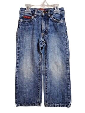 Chaps | Denim Boys Jeans | Classic Blue Straight Leg Pants | Size 4